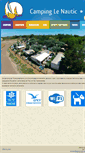 Mobile Screenshot of campinglenautic34.com